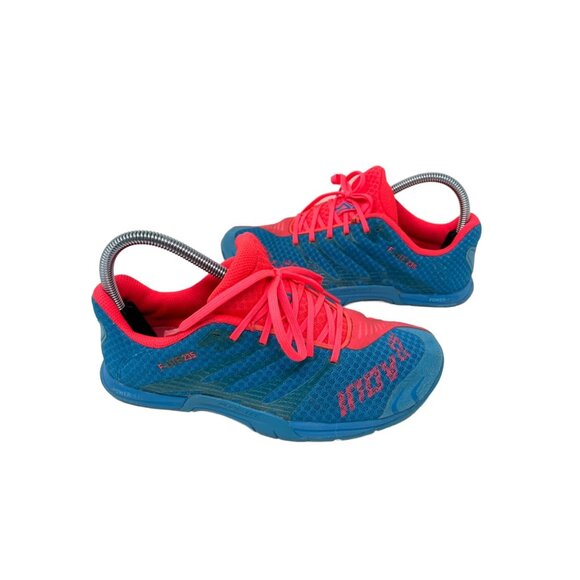 Inov 8 Womens F-Lite 235 Teal Coral Pink Running Workout Minimalist Shoes Sz 7.5 - Picture 1 of 8